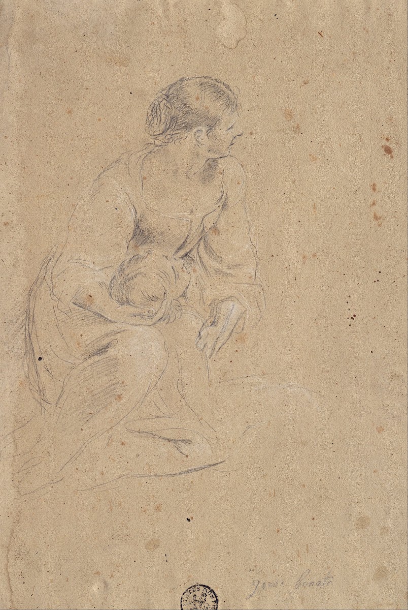 Study Of A Female Figure 1665