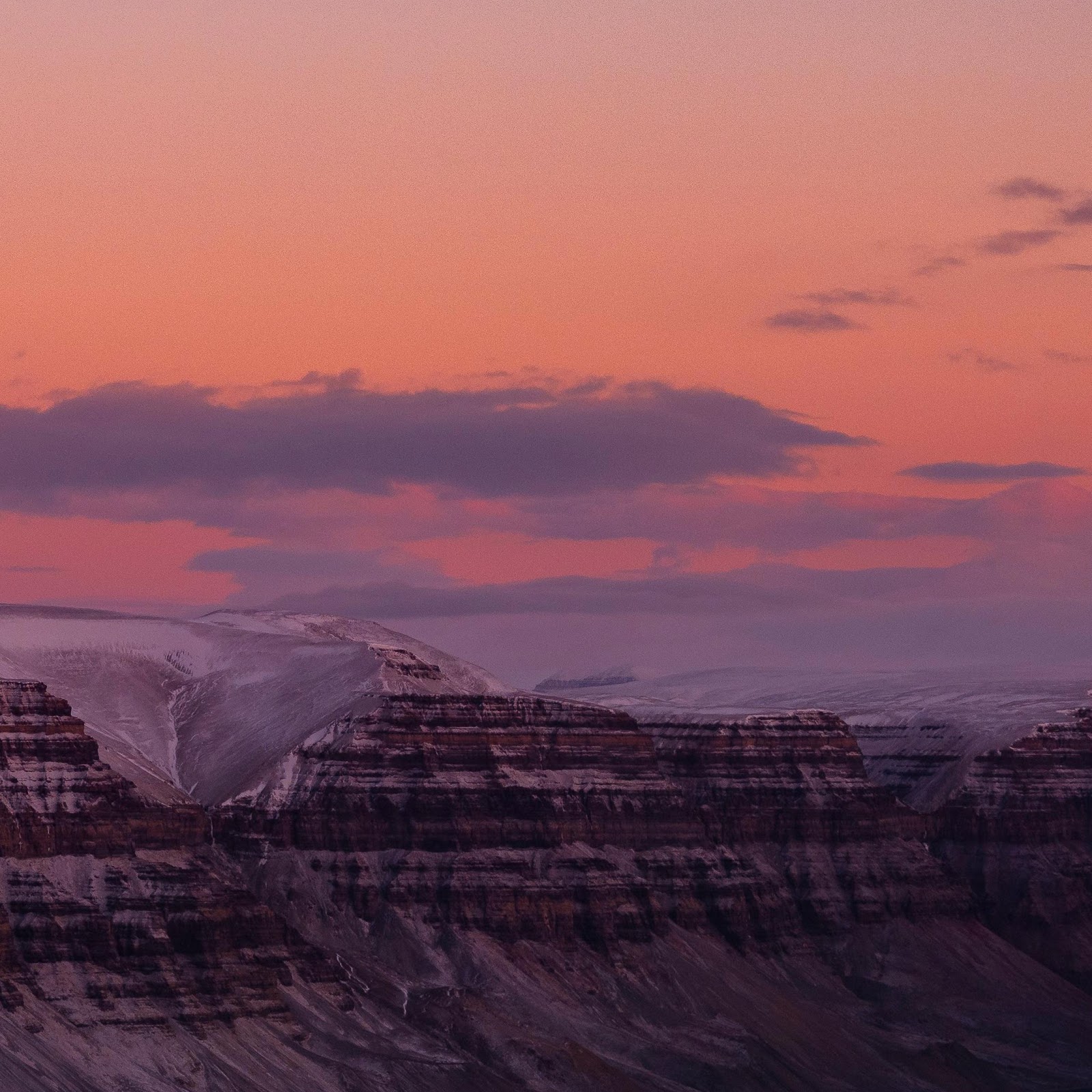 Download Dramatic Fjord Sunset Cliffs 4K iPhone