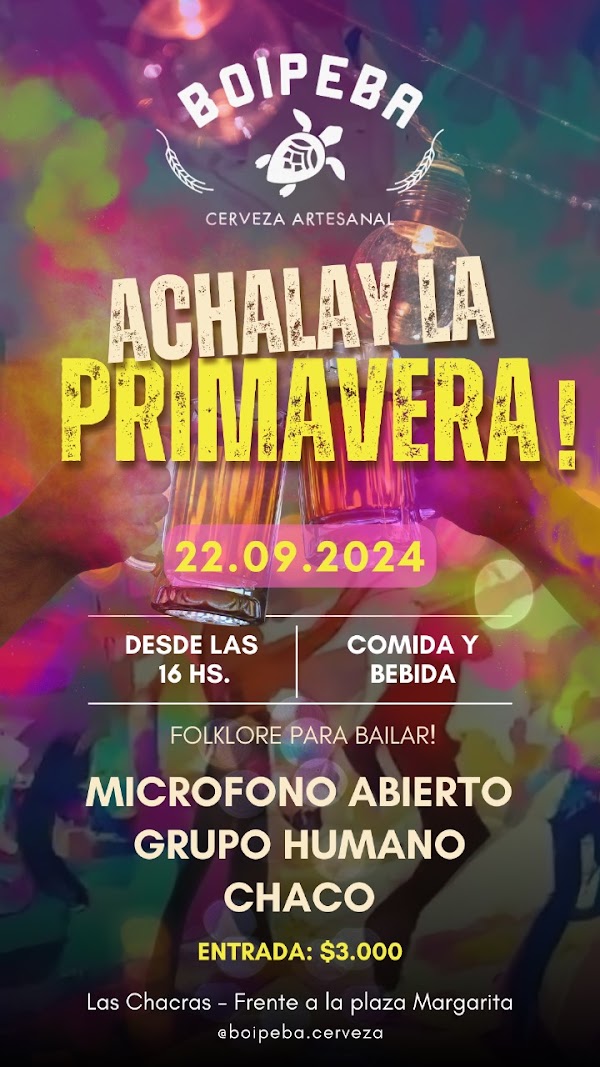 Achalay! La primavera!