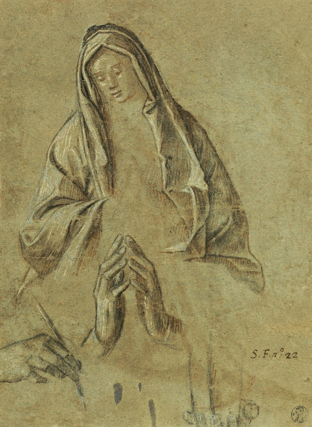 Study of the Virgin and of Hands 1505