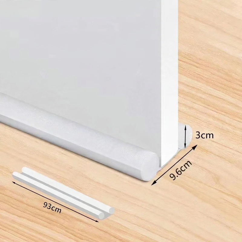 Door bottom seal, plug-in, foam padded