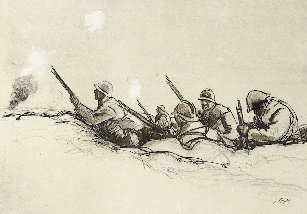 Dans la tranchée 1917 1918