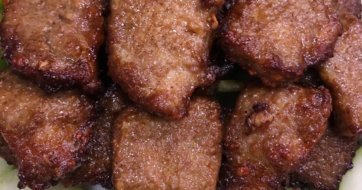 Nầm lợn nướng bằng nckd