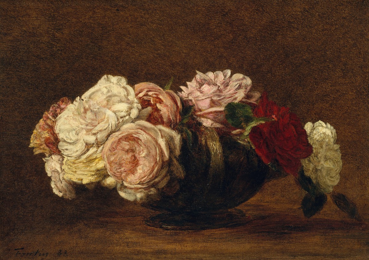 Roses in a Bowl 1883