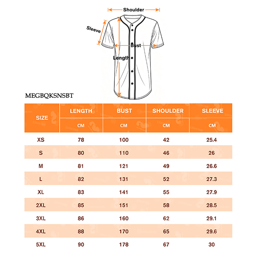 3D Men Baseball Jersey Real Line -MEG