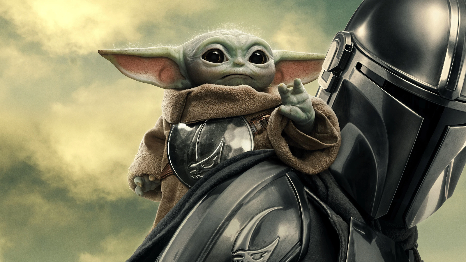 Grogu and The Mandalorian - Cinematic Still 4K Wallpaper (3840x2160)