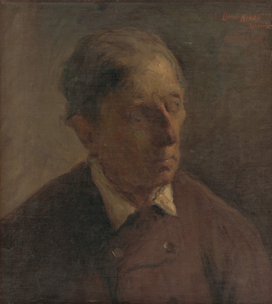 Head Study of a Man 1899