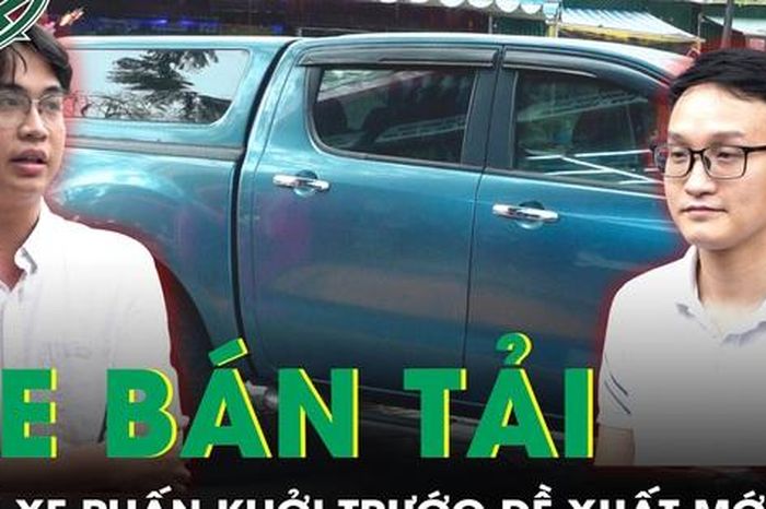 Chủ xe bán tải 'trút bỏ gánh nặng' trước đề xuất mới - Báo Sức Khỏe &amp; Đời Sống