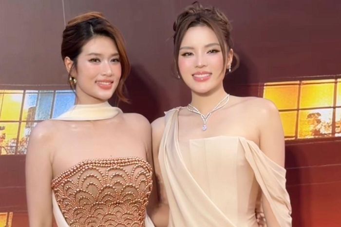 Hoa hậu Thiên Ân tình tứ với Kỳ Duyên giữa chốn đông người, công khai chuyện đưa về nhà - Tạp chí SaoStar