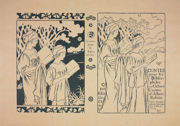Contes pour les Bibliophiles  couverture de livre 1895