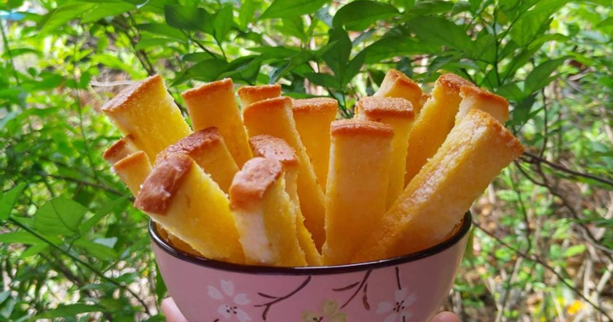Bánh mì giòn bơ đường