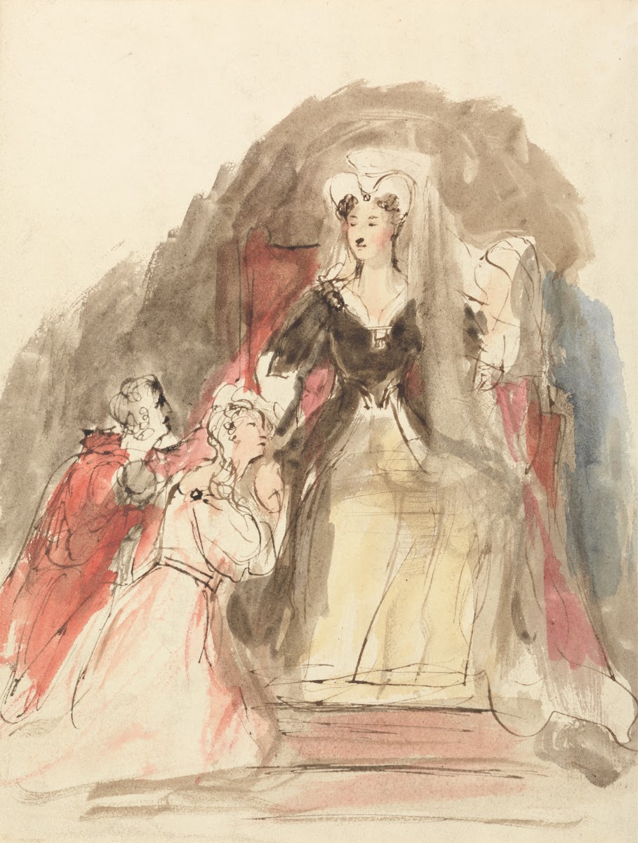 A Scene from The Abbot 1833