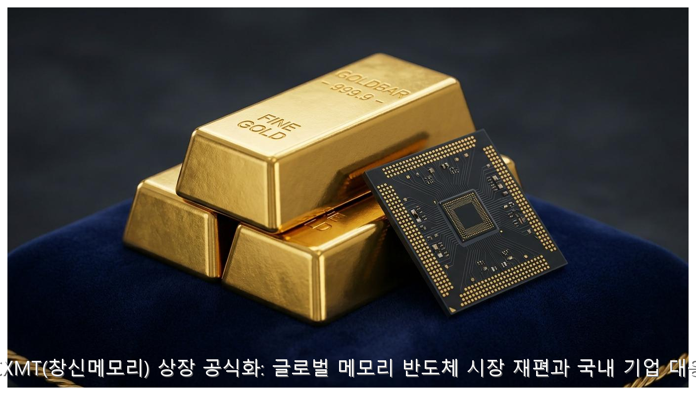 중국 CXMT(창신메모리) 상장 공식화: 글로벌 메모리 반도체 시장 재편과 국내 기업 대응 전략 핵심 안내 및 분석 인포그래픽 (4)