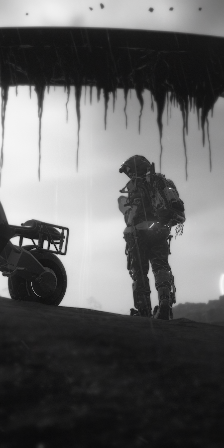 Sam Bridges In Death Stranding 4K Phone Wallpaper