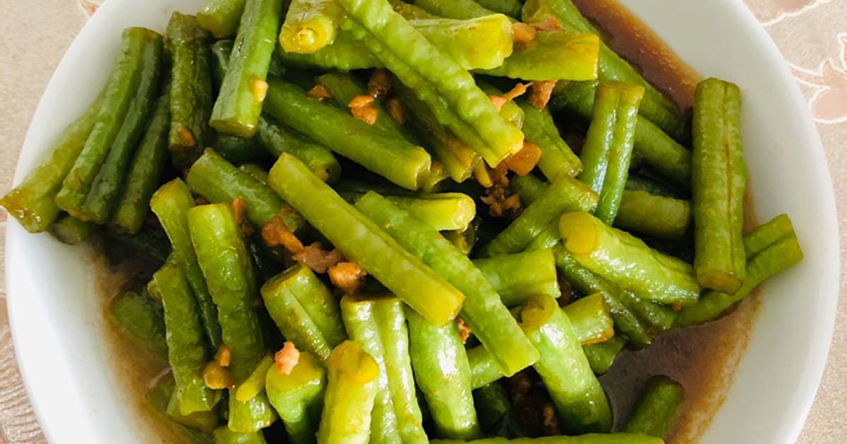 Đậu đũa xào tỏi