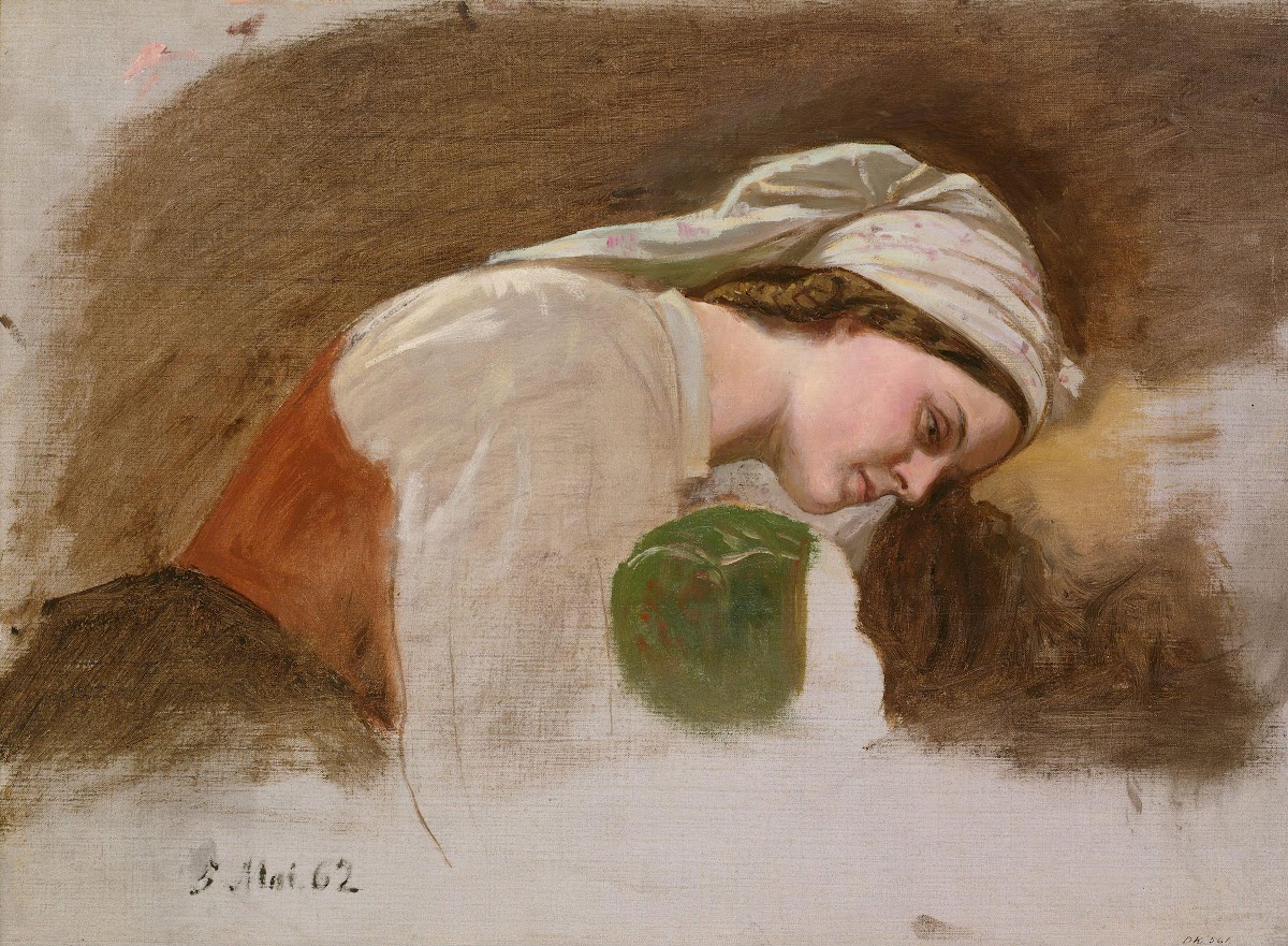 Study for After the Fight 1862