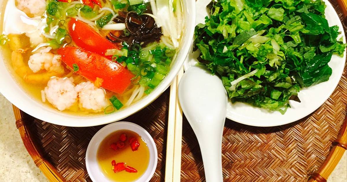 Bún tôm tươi !