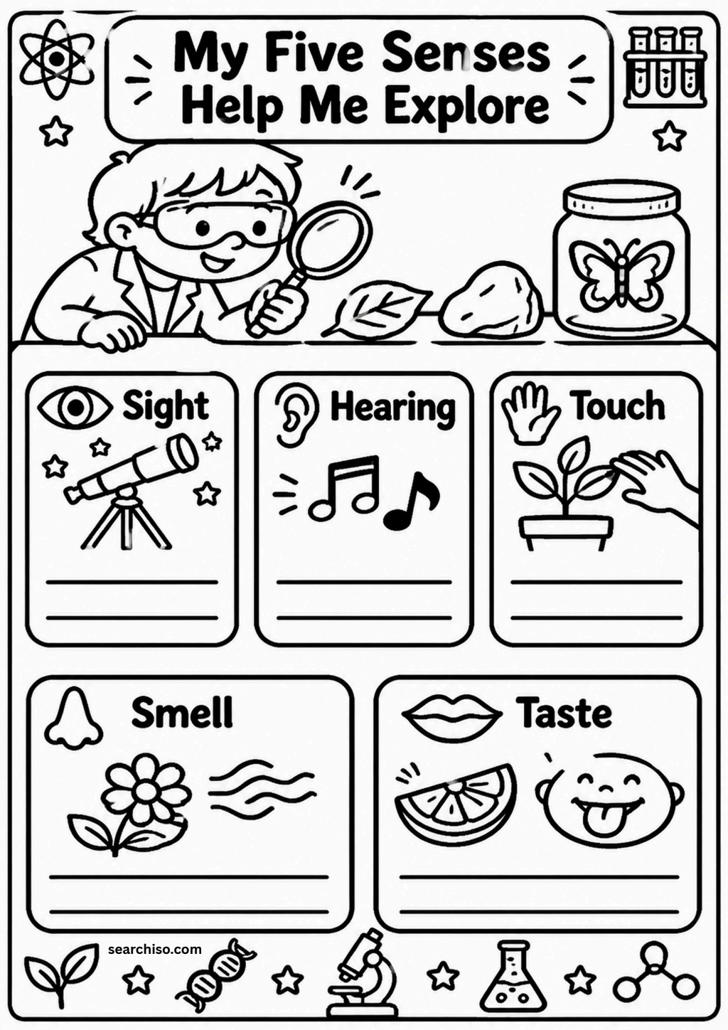 My Five Senses Help Me Explore