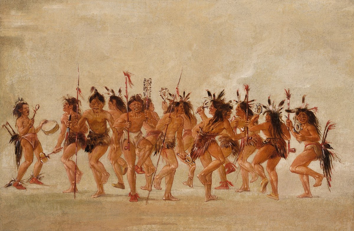 Beggars Dance Mouth of Teton River 1835 1837