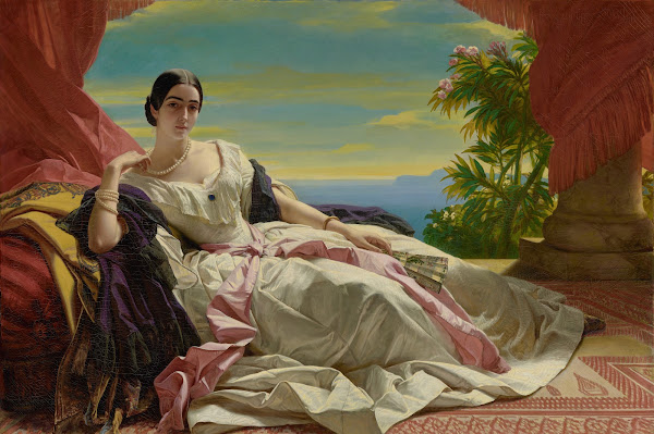 Portrait of Leonilla Princess of Sayn Wittgenstein Sayn 1843
