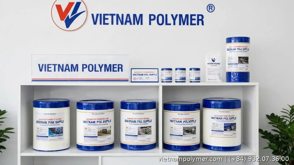 industrial shrink film supplier - Vietnam Polymer