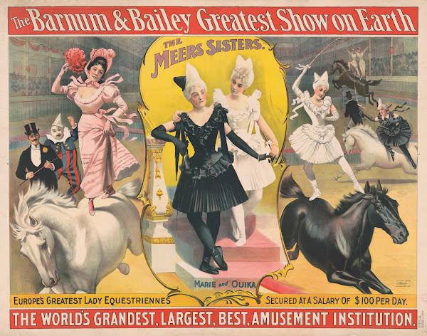 The Barnum and Bailey greatest show on earthThe Meer SistersEuropes greatest lad