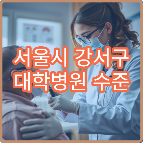 서울시 강서구 대학병원 수준 건강검진 정밀 검사 프로그램 운영 병원