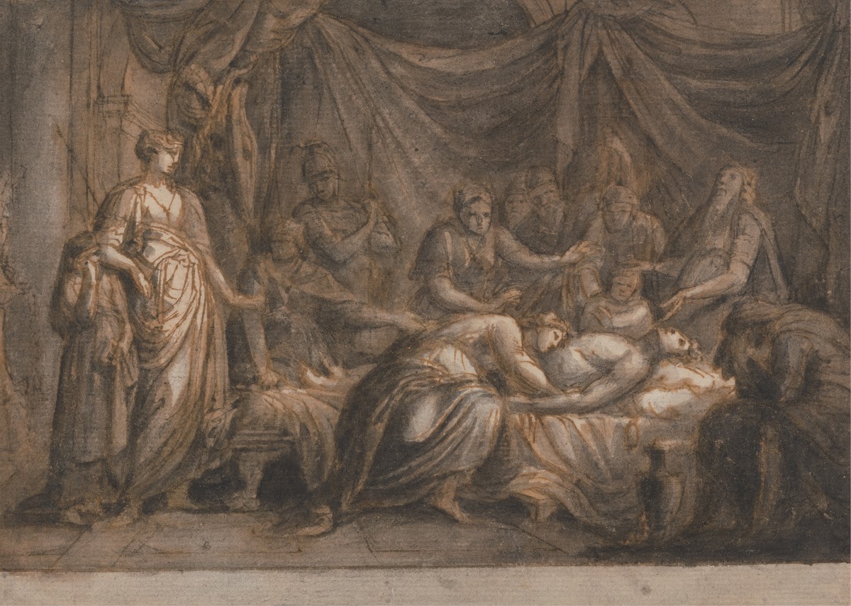 Andromache Mourning the Death of Hector between 1760 and 1763