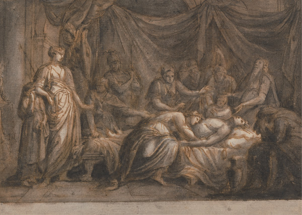 Andromache Mourning the Death of Hector between 1760 and 1763
