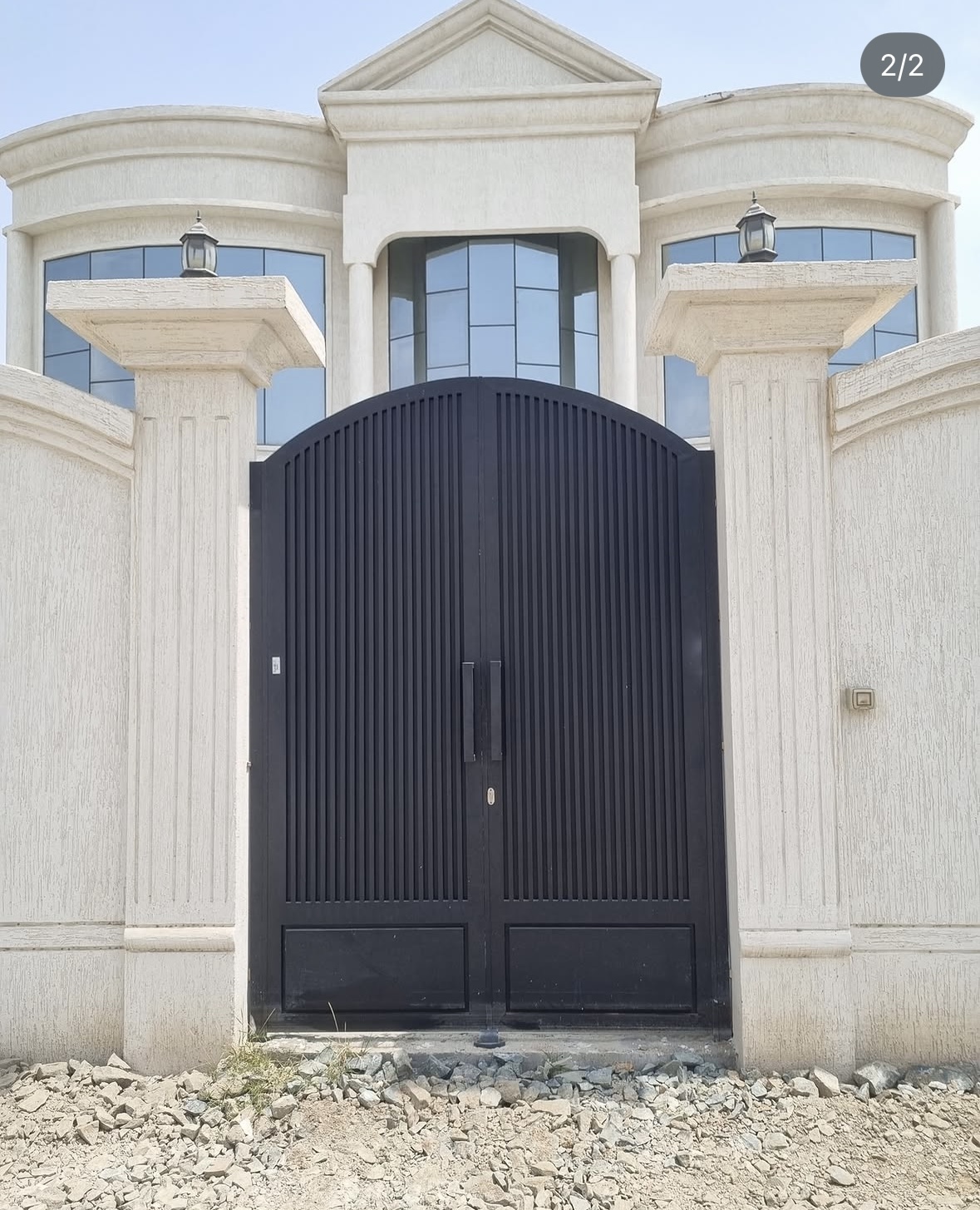 Wrought iron gate welding Fujairah — Al Taher metal fabrication
