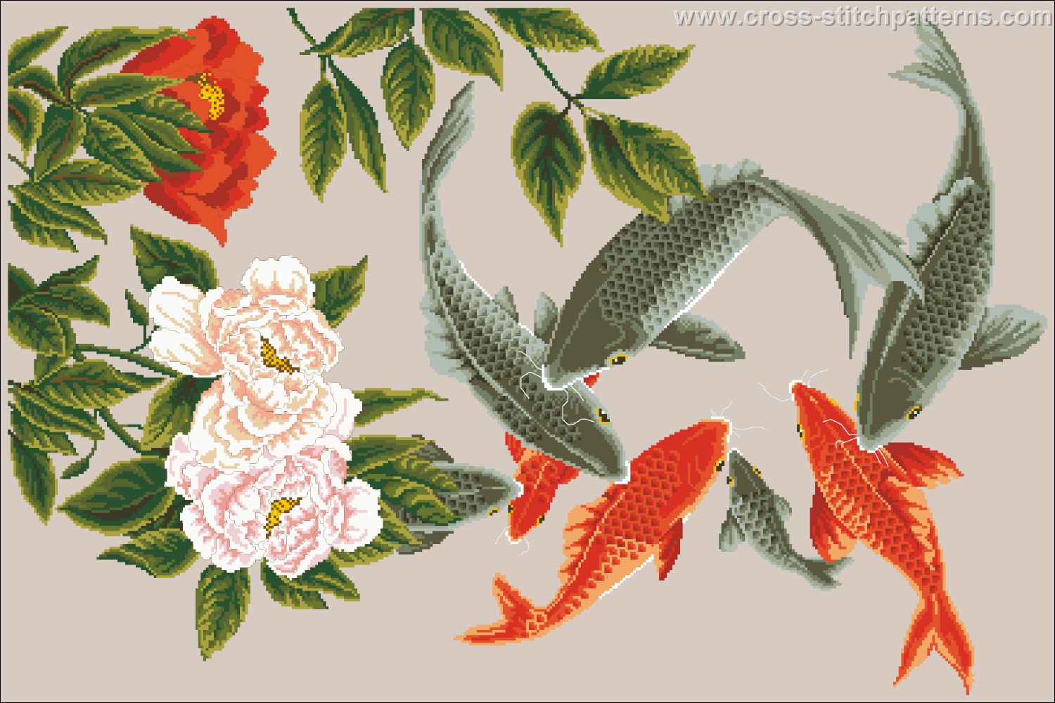Cross-Stitch-Set „Harmonie“ – 25,4 X 35,5 Cm, Inkl. Stoff, Garn, Nadel & Anleitung