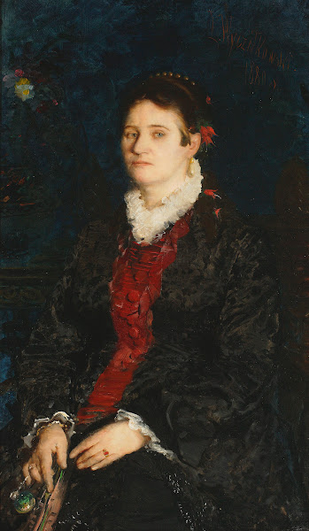 Portrait of a woman 1880