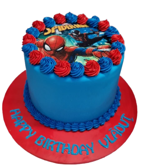Spiderman Photo Cake CB-NC654