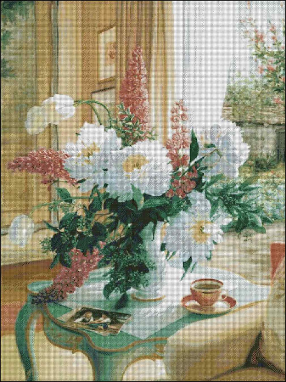 CMP 170295 Bouquet On The Table