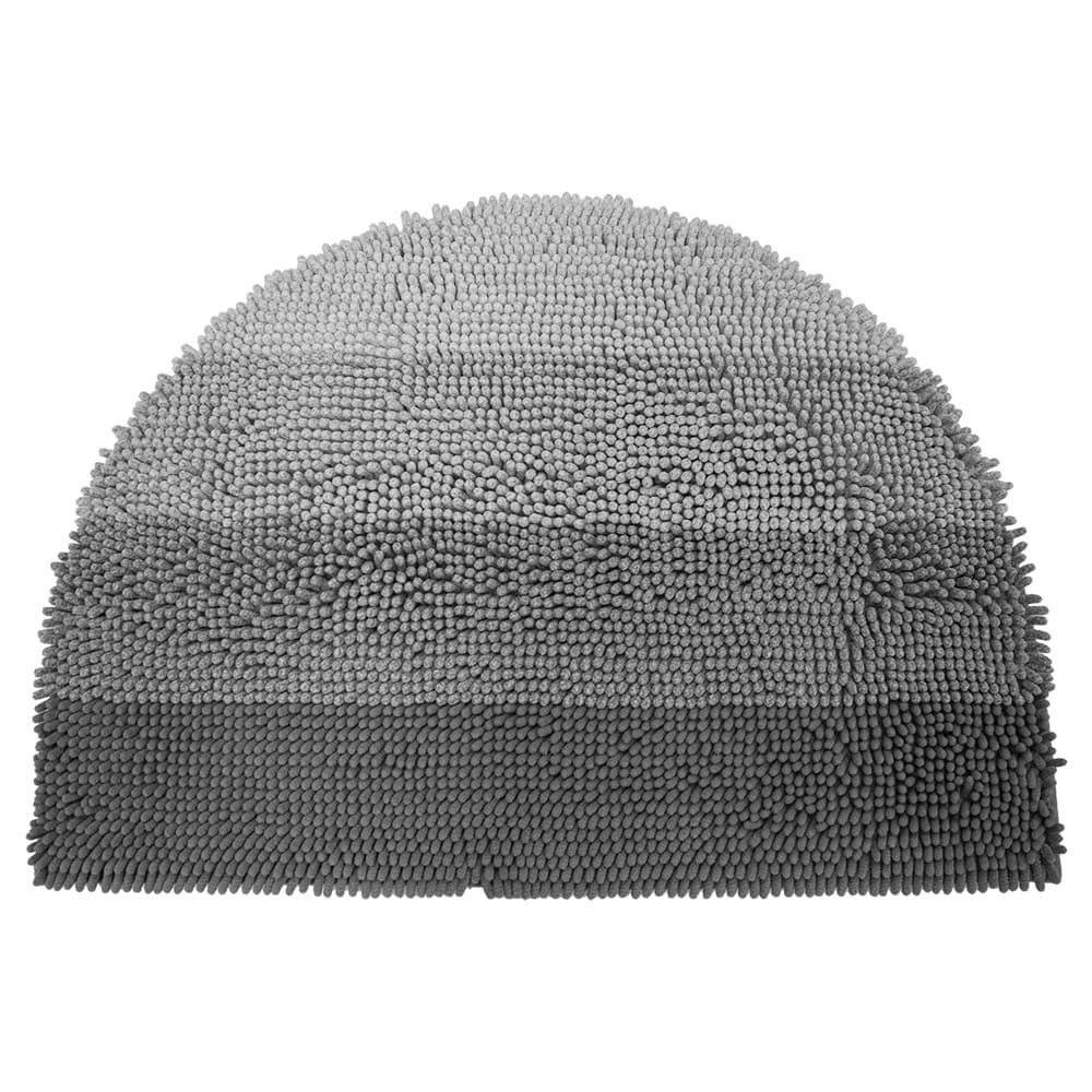 Tapete de poliéster para baño DIB™ 45 x 65 cm color gris
