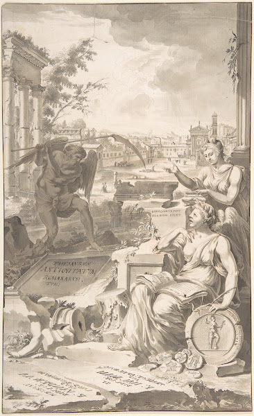 Study for the Title Page to the Thesavrvs Antiqvitatvm Romanarvm 1696 before 170