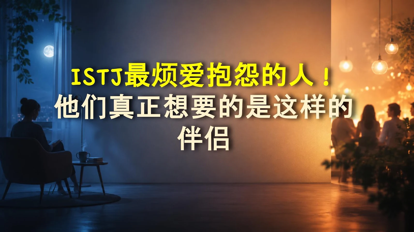 ISTJ最烦爱抱怨的人！他们真正想要的是这样的伴侣