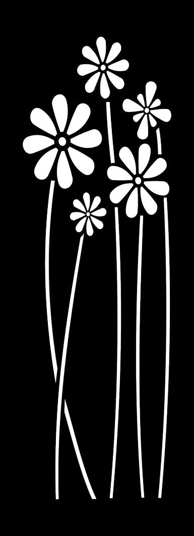 Daisy Flowers Free SVG for Cricut cutting and engraving