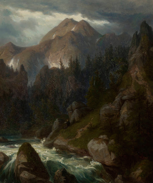 Mount Pyszna in the Tatra Mountains 1885