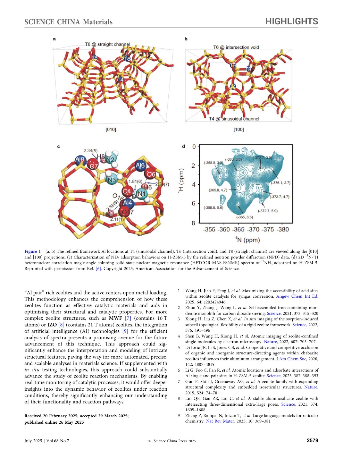 Precise Identification of the Atomic-Scale Spatial Distribution of Al Sites within Zeolite