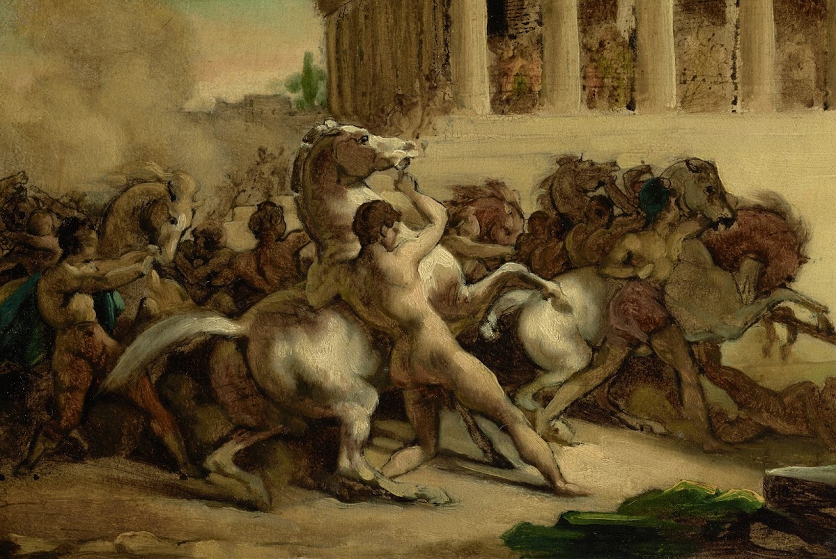 The Race of the Riderless Horses 1817