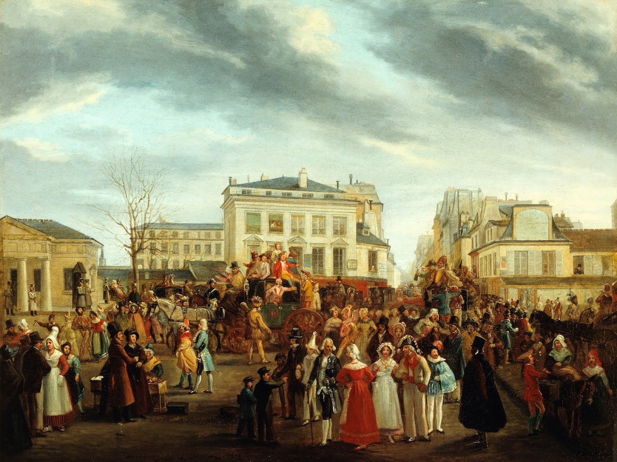 La descente de la Courtille le mercredi des Cendres 1823 1823