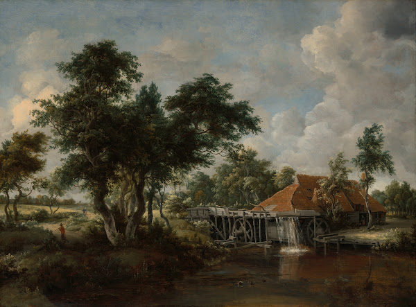 The Watermill with the Great Red Roof 1662 65
