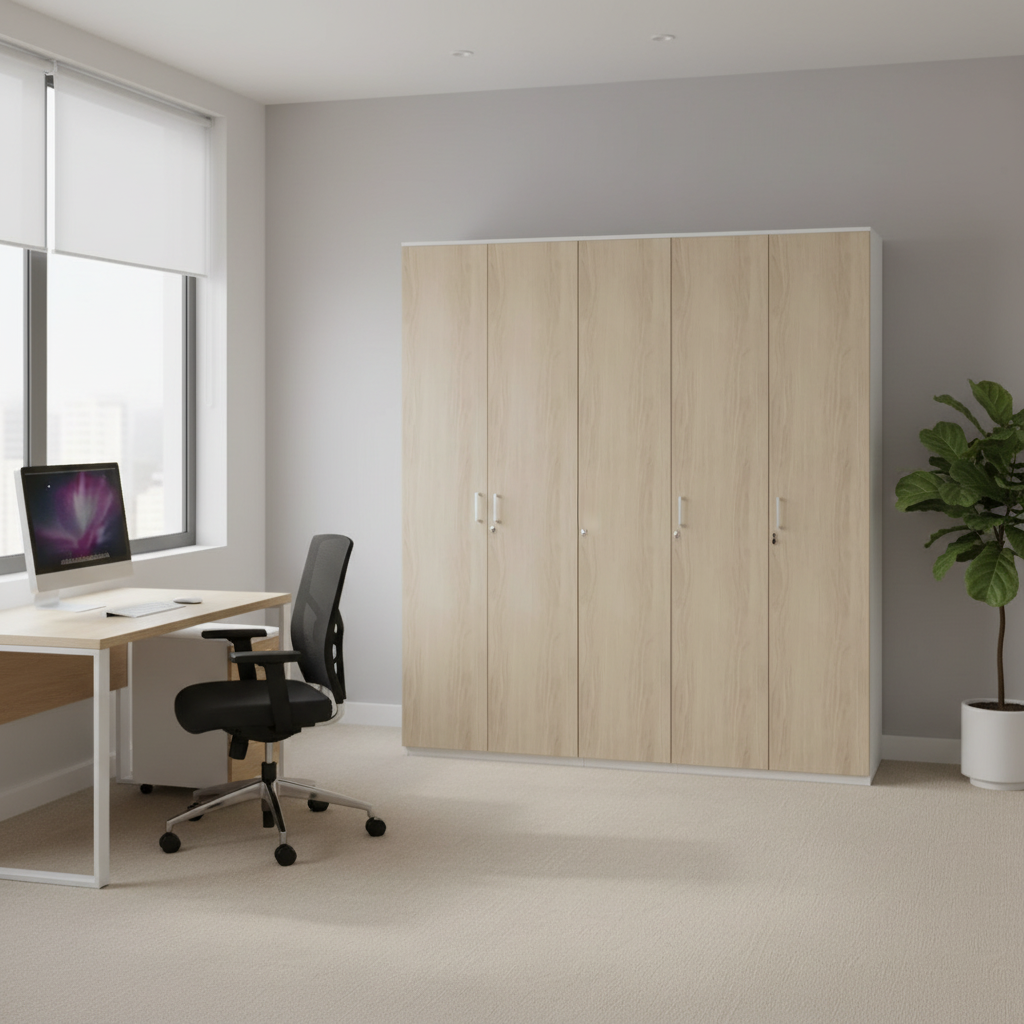 RADAR Color Full Height Five-Door Storage (File) Cabinet