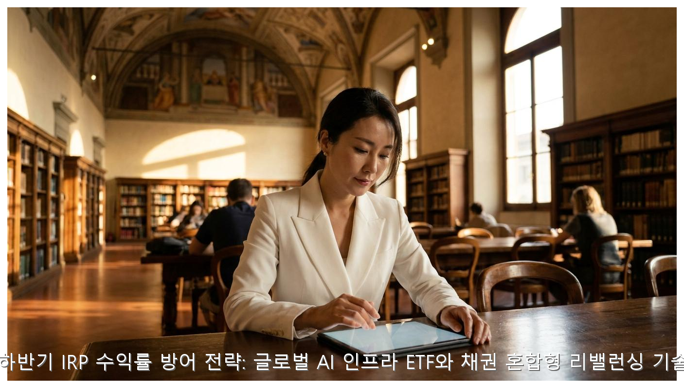 2026 IRP AI ETF 리밸런싱 기술 핵심 안내 및 분석 인포그래픽 (3)