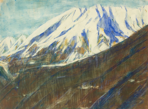 Ghiridone in the snow Lago Maggiore 1935