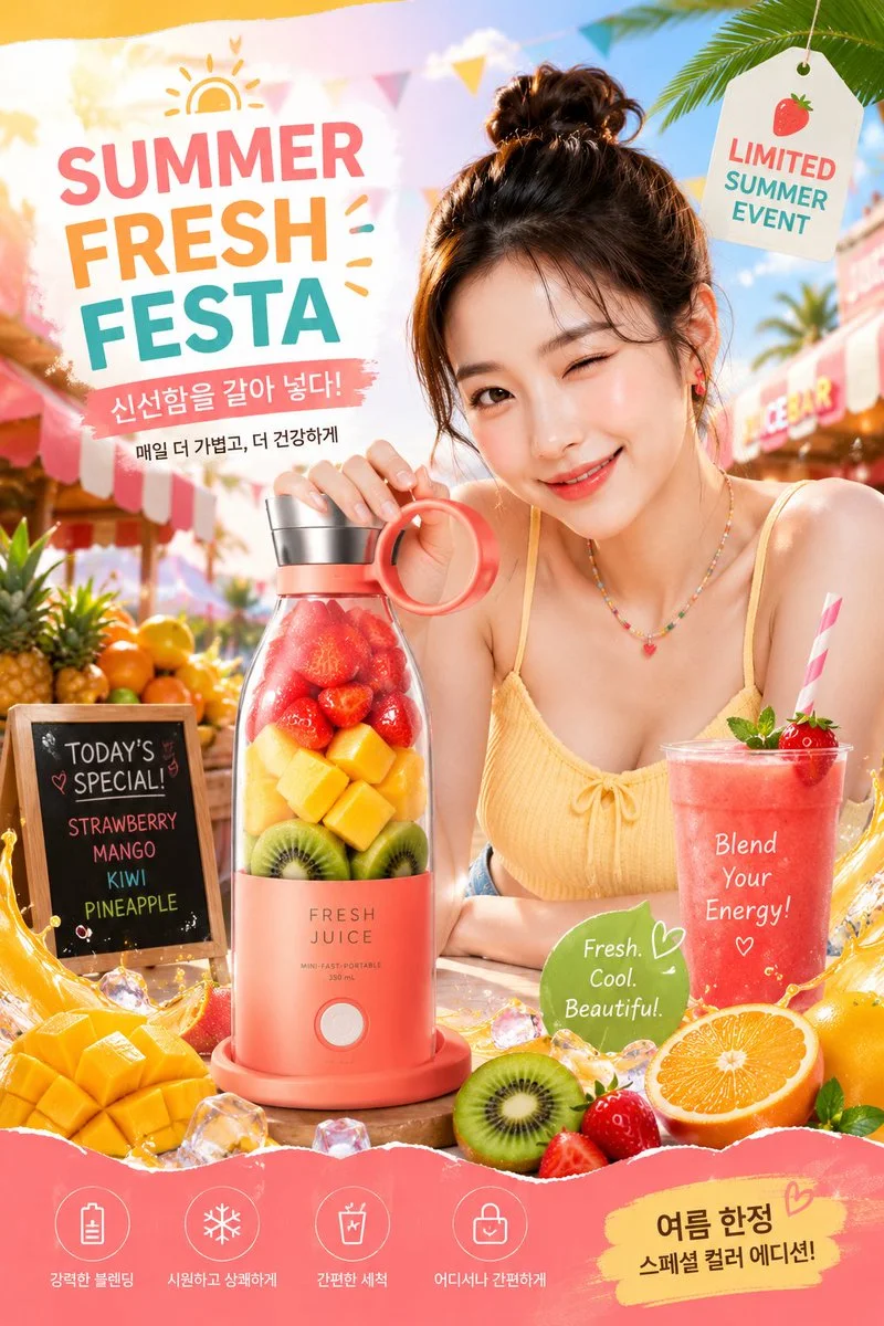 Producto coreano de verano de ultra alta calidad