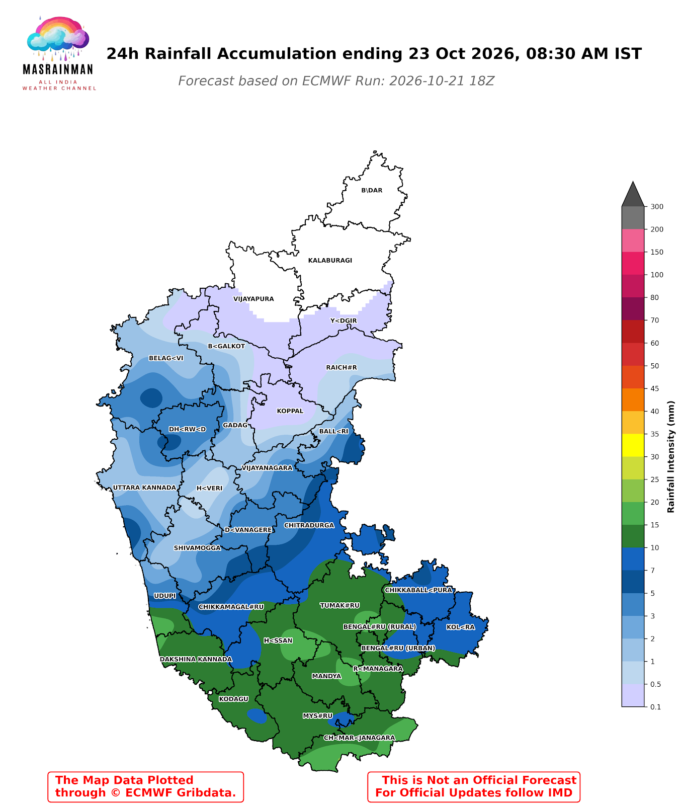 Karnataka - MasRainMan Weather