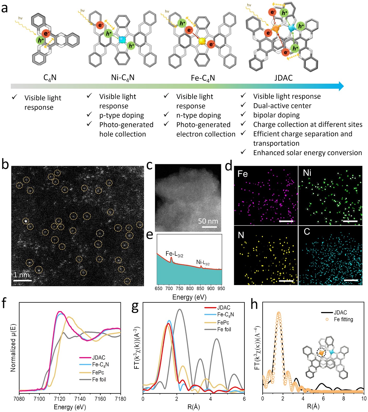 Engineering Bipolar Doping in a Janus Dual-Atom Catalyst for Photo-Enhanced Rechargeable Zn-Air Battery