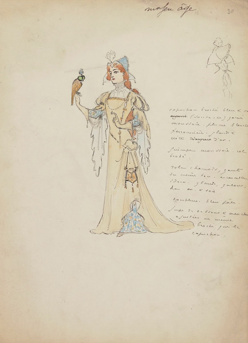 Maquettes de costumes en M